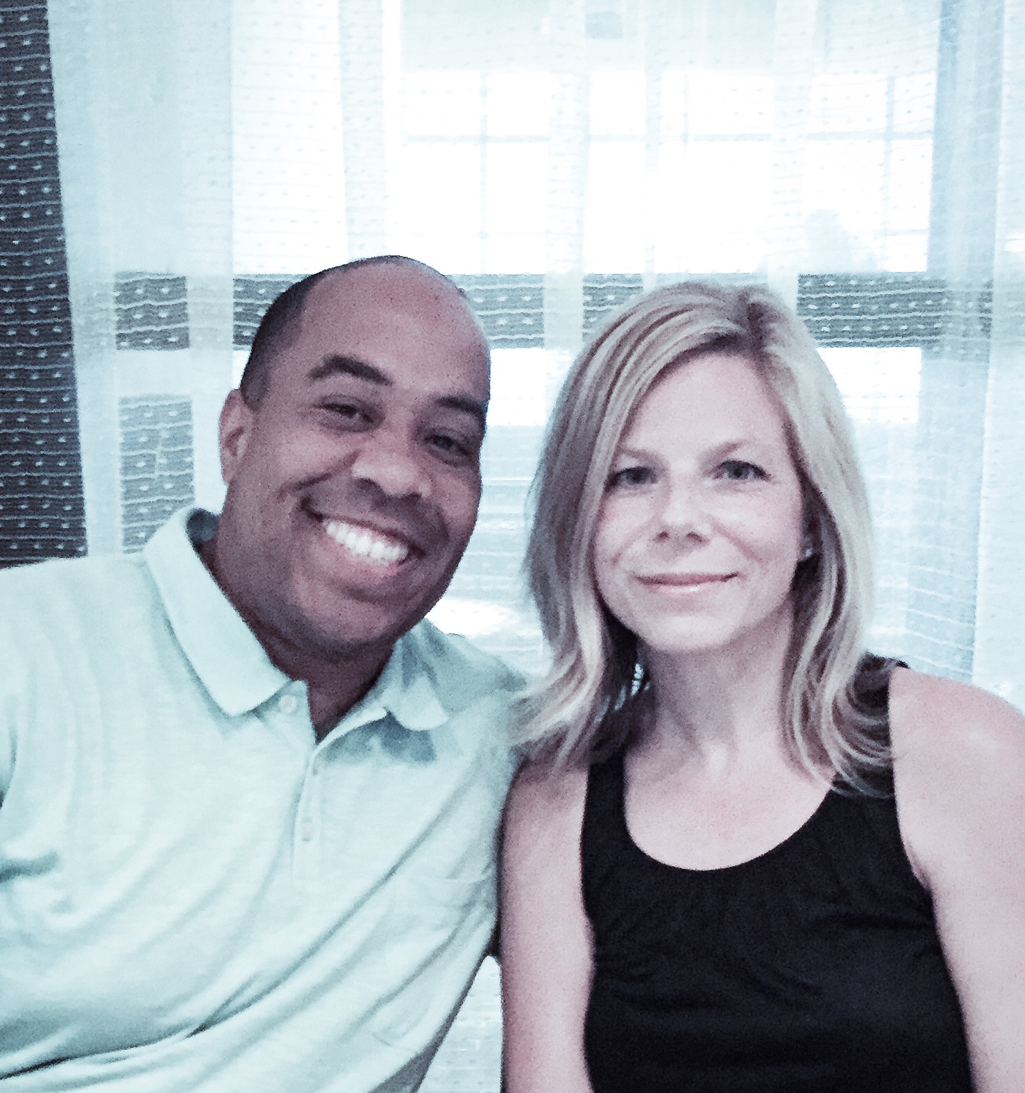 A-Game co-founders, Adrian Williams and Janelle Burch