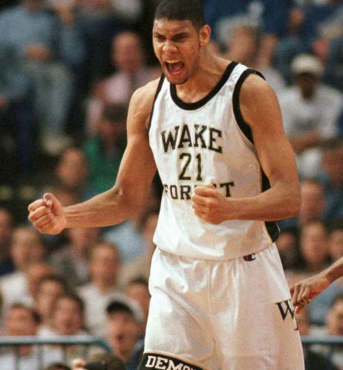 Tim Duncan at Wake Forest